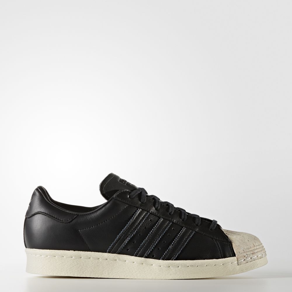 Adidas Superstar 80s - Originals γυναικεια - Μαυρα/Μαυρα/Ασπρα,Μέγεθος: EU 36 – 54 2/3 (240JDIHP)